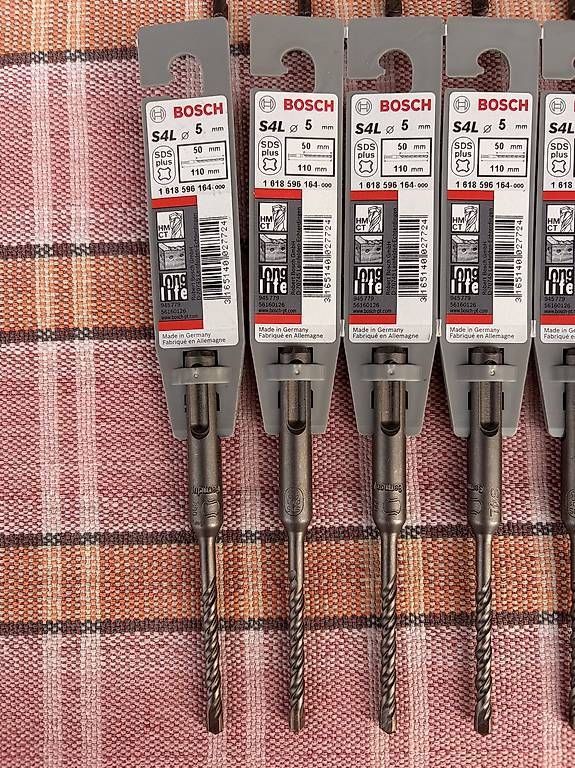 Bosch Alle Werkzeuge: Bosch Hammerbohrer total 78 Stk. – Neu und originalverpackt aus Algetshausen von Sitam 1