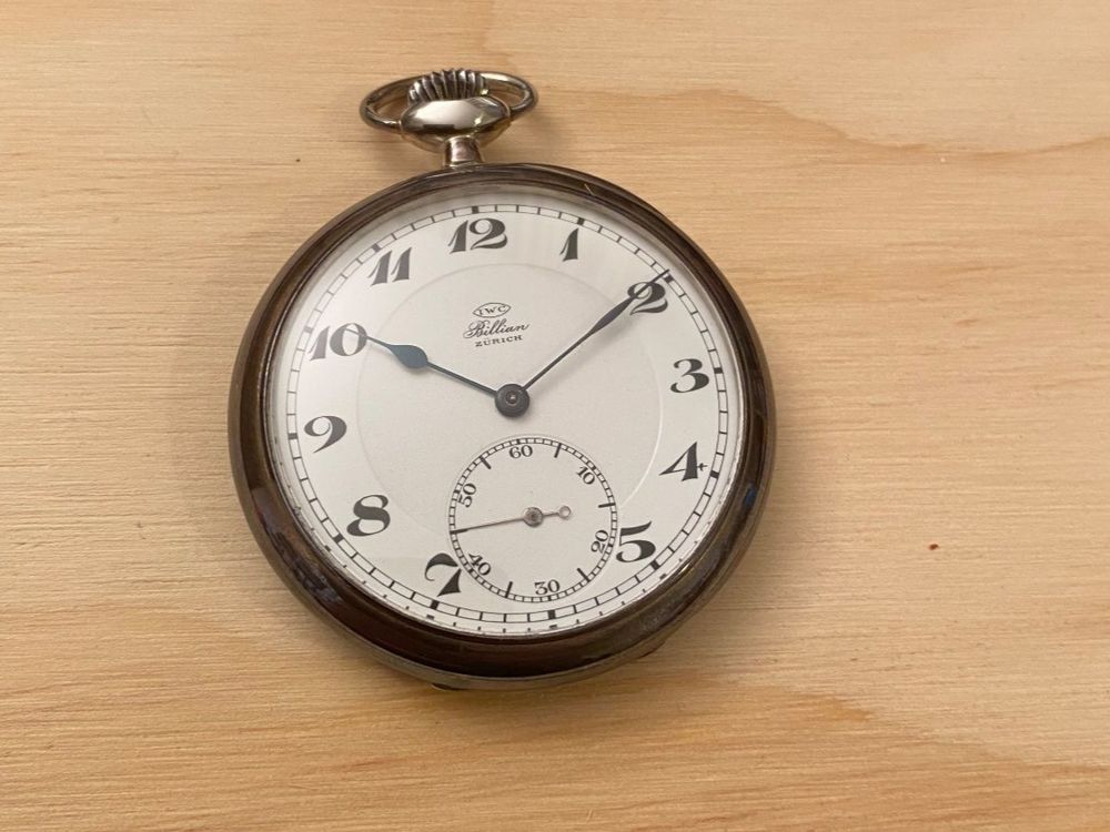 IWC Taschenuhr 50mm Silber 57 (1928 1930) (Neu