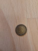 Alte spanische Münze, 1 Peseta, Jahrgang 1953