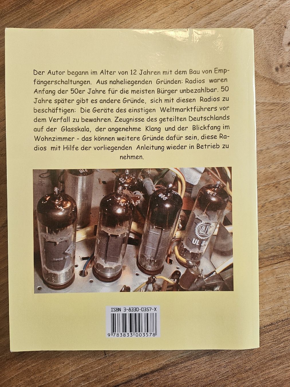 Bücher: Fachbuch über Röhrenradios – Gebraucht aus Winterthur von Dsc3 1