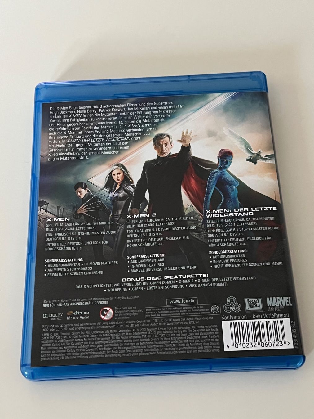 Tutti i DVDs: X-Men Trilogie Blu-ray – Nuovo (secondo la descrizione) da Altstätten SG venduto da sheamus 1