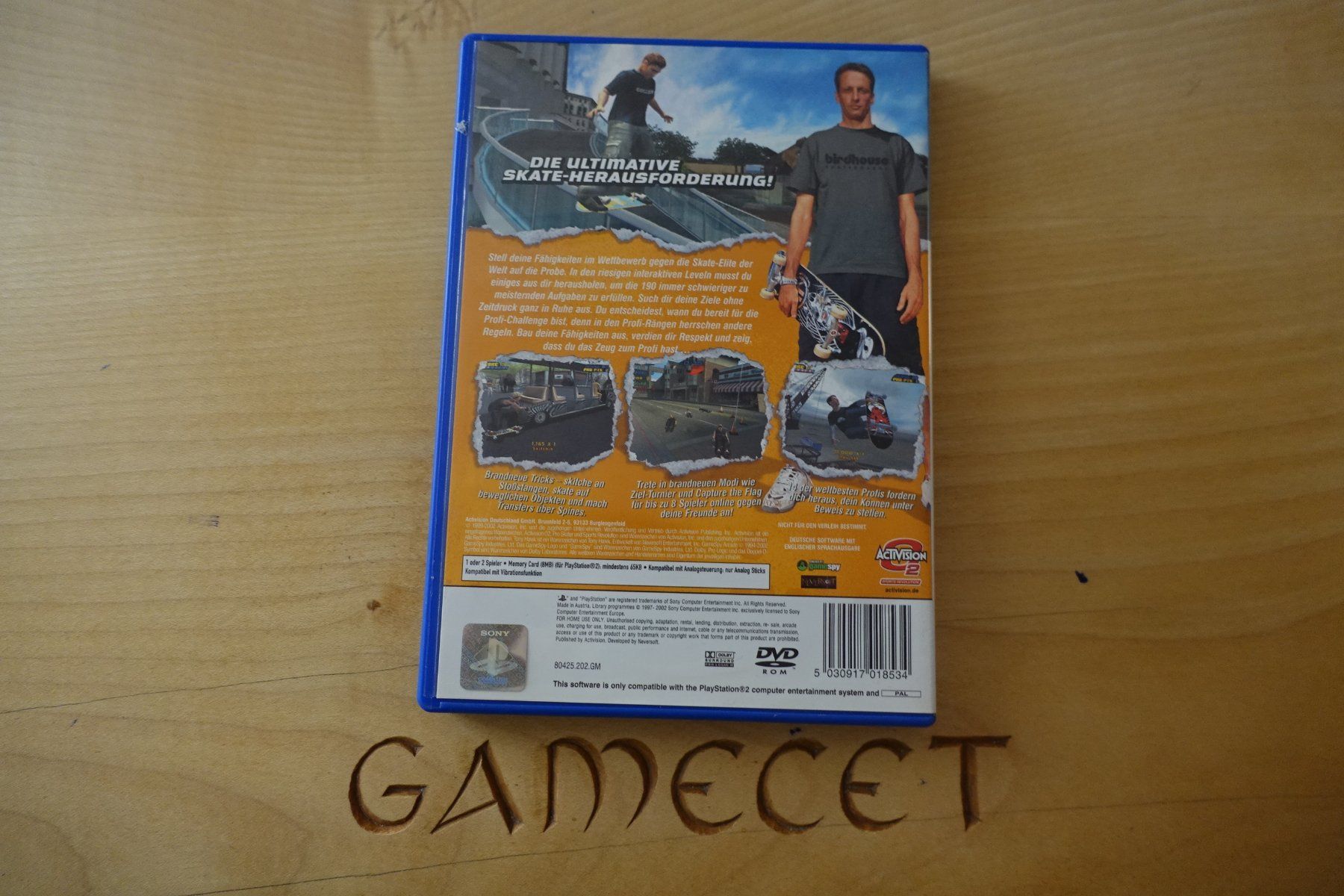 Sony Spiele: Tony Hawk's Pro Skater 4 – Gebraucht aus Steinach von Gamecet 2