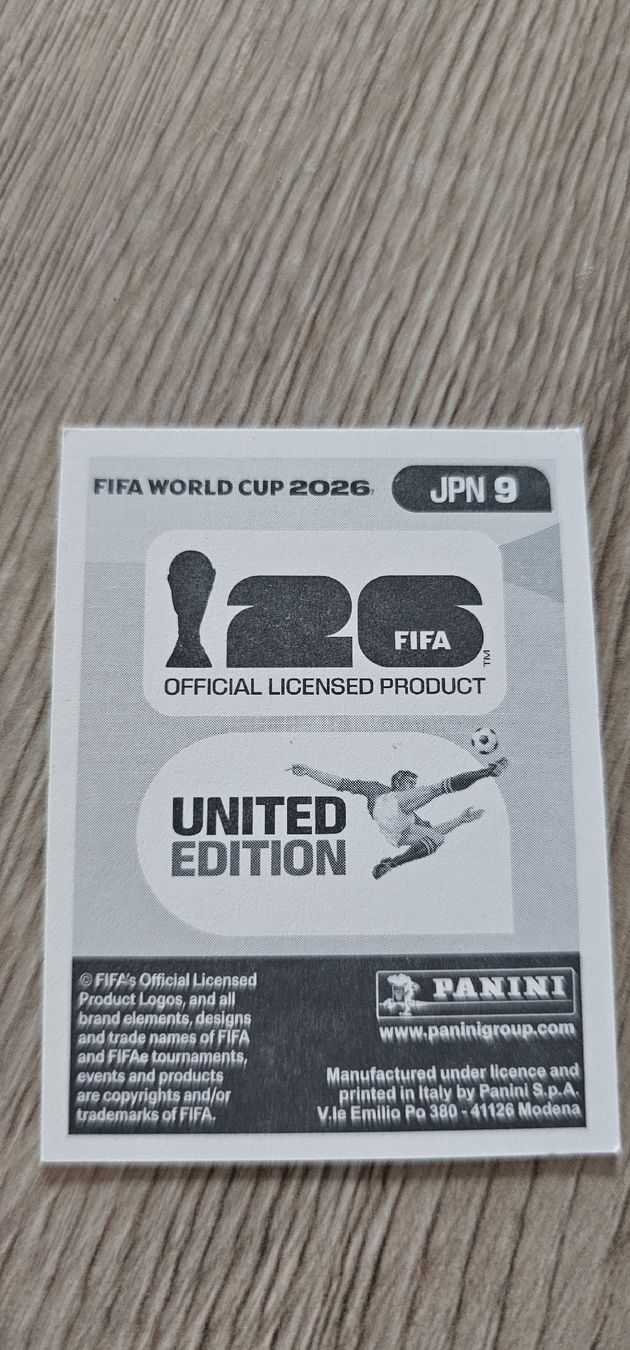 Panini Cartes à collectionner: Fifa World Cup Panini JPN 9 – Neuf avec emballage d'origine à Biel VS par volcom8702 1