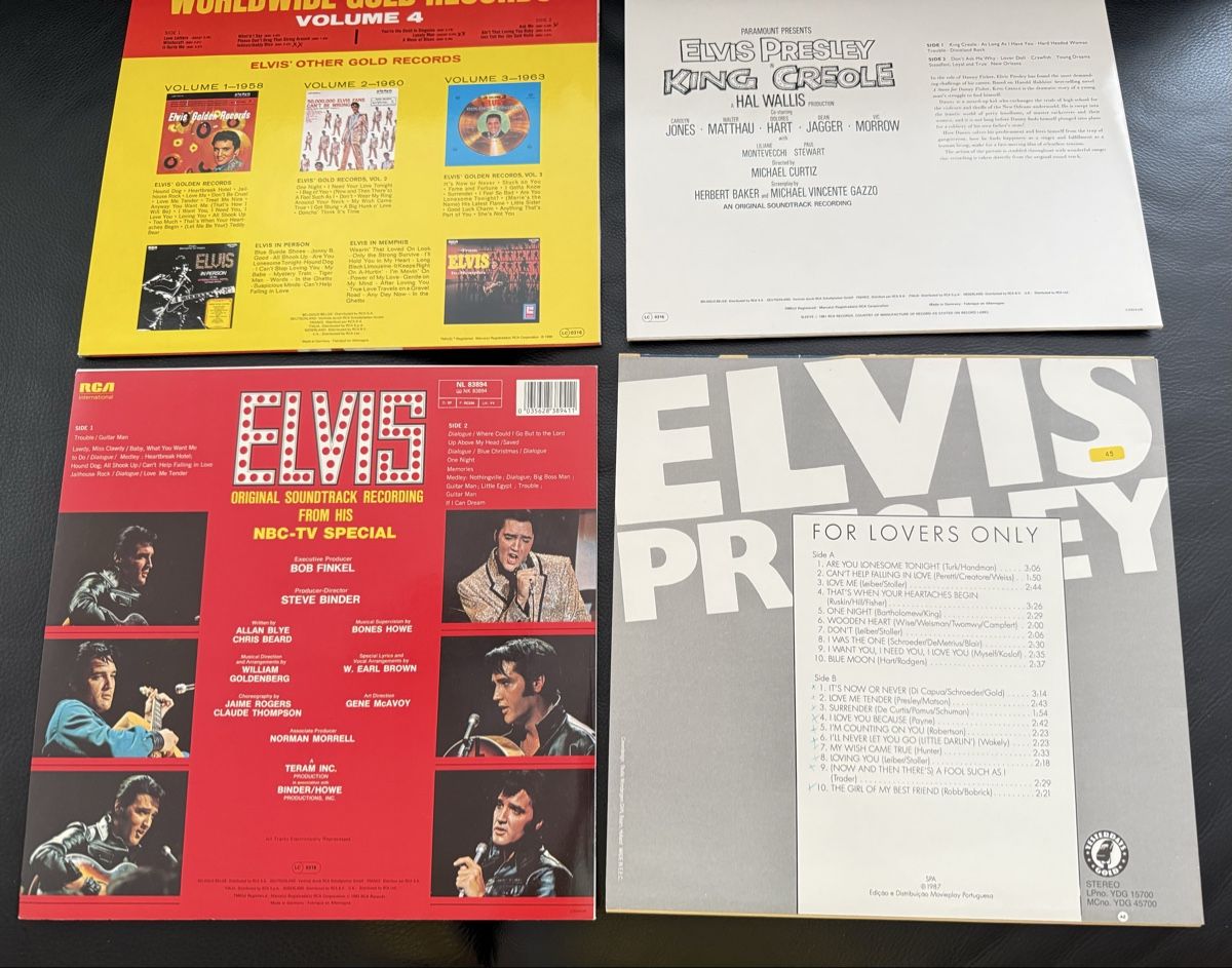 Dischi in vinile: 4 Elvis Presley Schallplatten Vinyl – Usato da Goldach venduto da Donpancho 7
