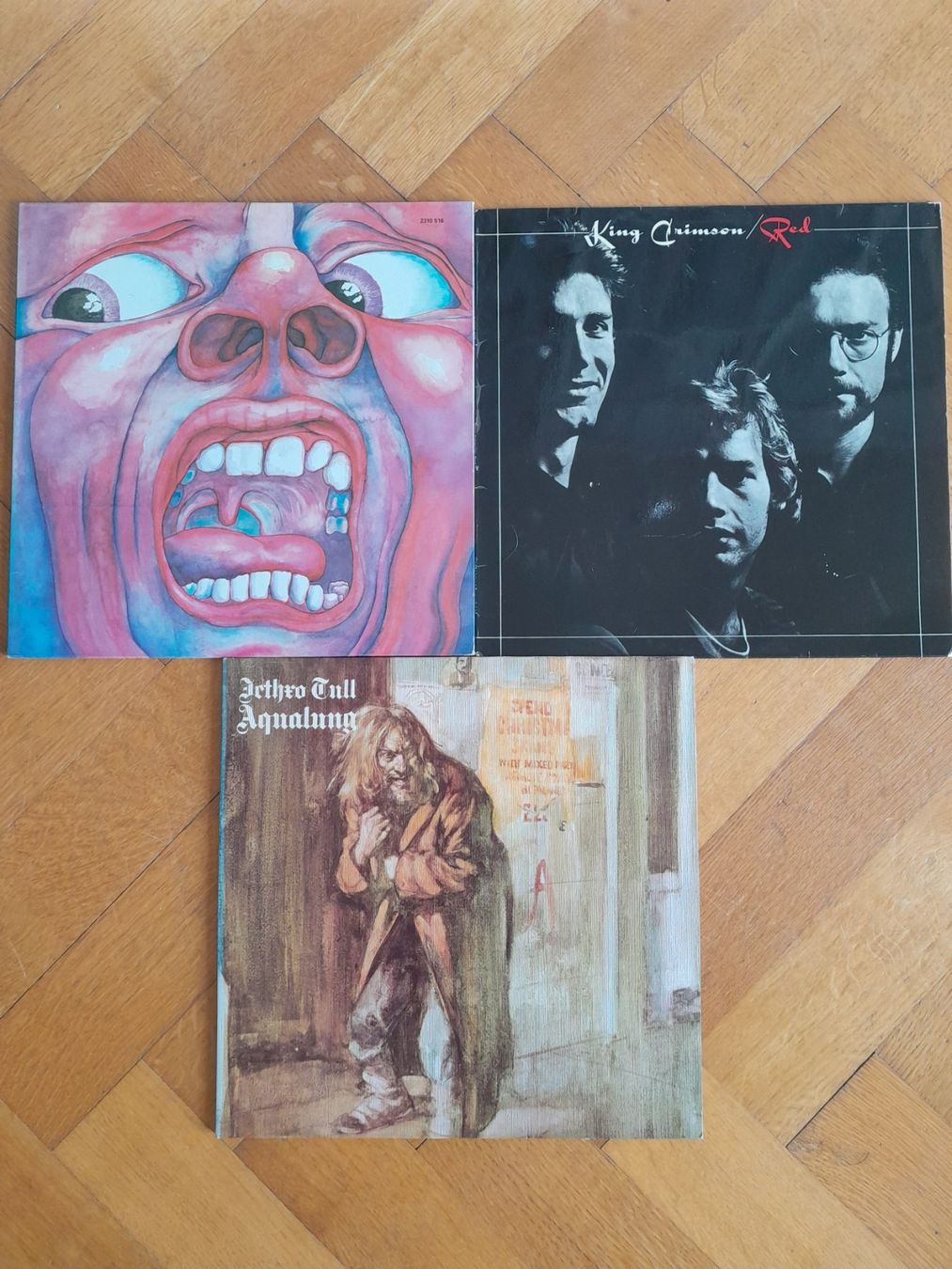 Dischi in vinile: 3x LP Set - King Crimson / Jethro Tull – Usato da Lausanne venduto da jyle1018