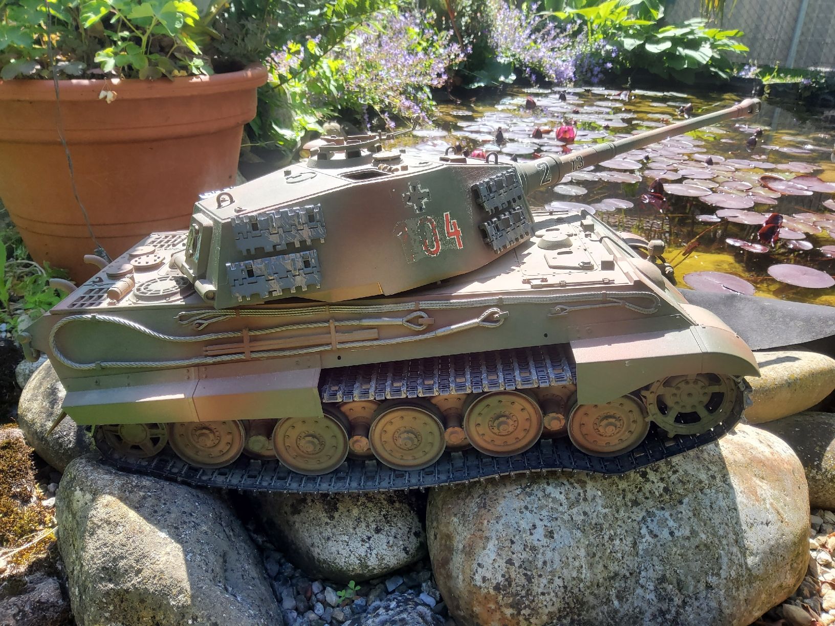 Tamiya RC Modellbau: Königstiger entdeckt – Defekt aus Erlinsbach von Jukapp 6