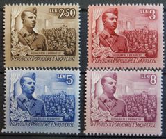 Albanien Kat. 506-509 ** 1951 Kat 9 Euro