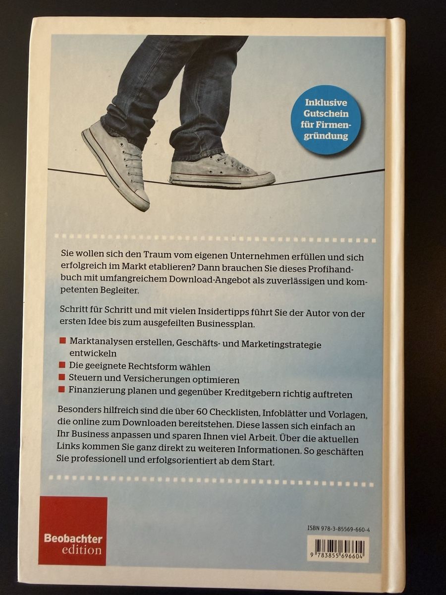 Libri: Ich mache mich selbstständig. Beobachter Edition – Usato da Birmenstorf AG venduto da Pat_roll 1