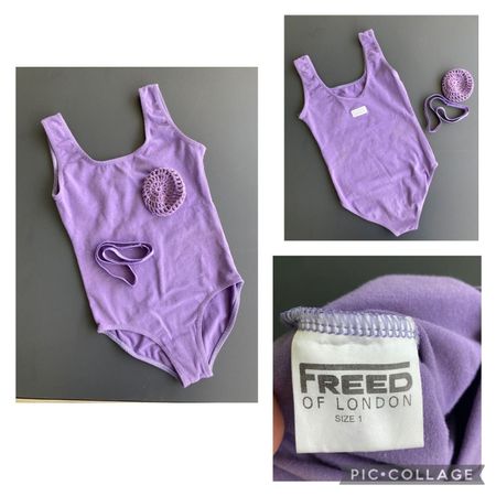 FREED OF LONDON Ballett-Trikot RAD Lilac / Flieder size 1