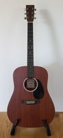 Martin Road Series D-10-E Satin sapele Akustikgitarre