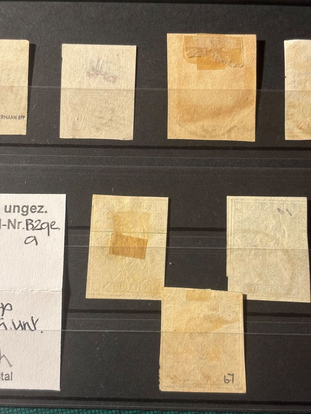 Tutti i francobolli: Lot Rayon und Strubeli mit Mängeln. – Usato da Utzenstorf venduto da Rose0303 5