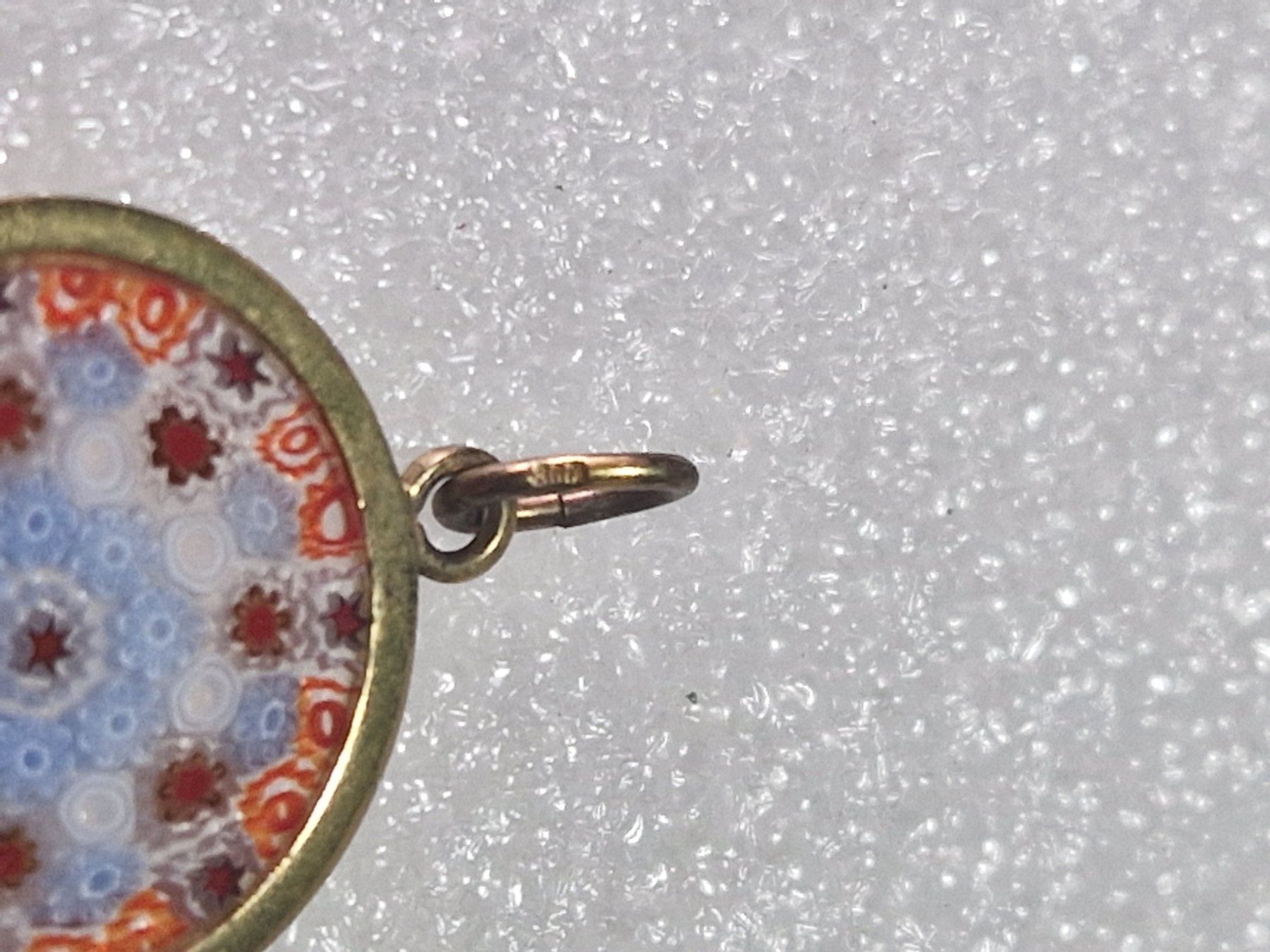 Murano Ciondoli: Anhänger Millefiori Glas – Usato da Winterthur venduto da Sadega 2