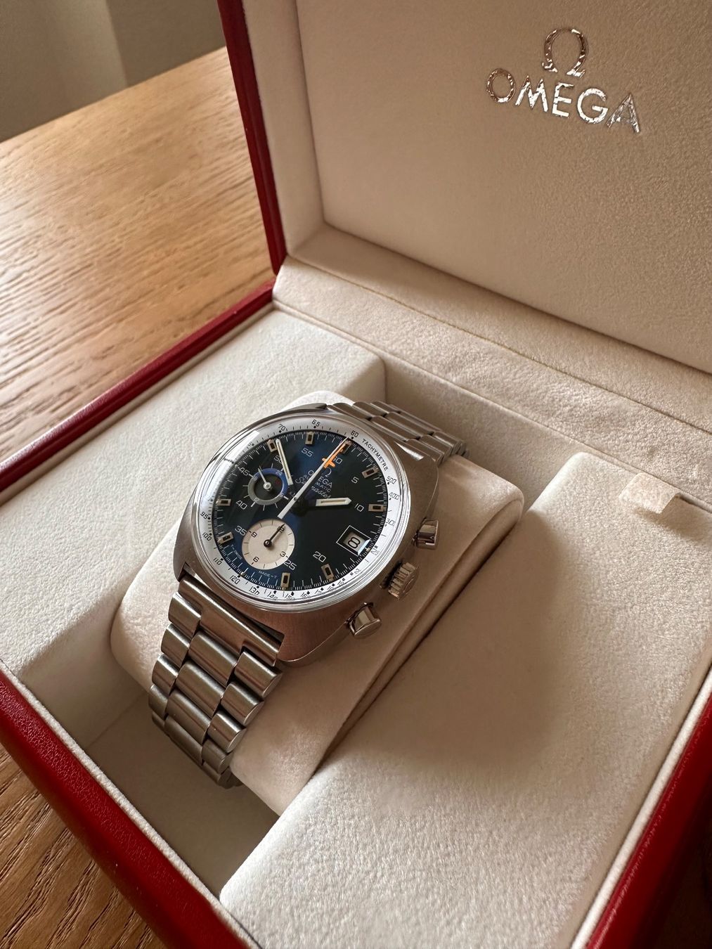 Omega Orologi: Omega Seamaster Chronograph "Jedi" Kaliber 1040 – Usato da Solothurn venduto da CaylanK 3