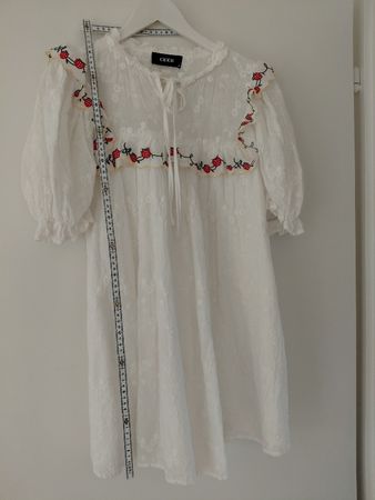 Kleid, lange Bluse S