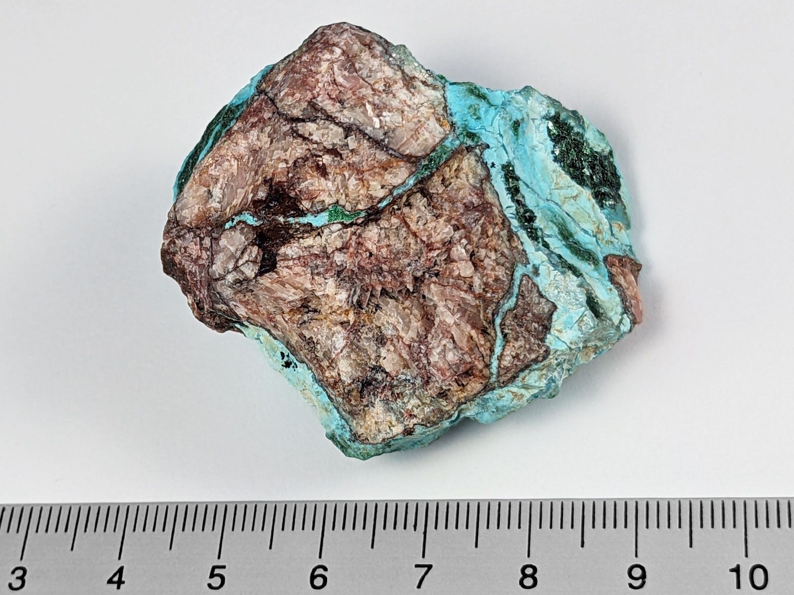 Minerali & Pietre curative: Chrysokoll-Malachit Rohstein 4,8cm, 58 Gramm – Nuovo e nell'imballaggio originale da Meilen venduto da StoneGarden 1