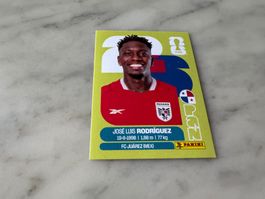 Panini Fussball WM 2026 Sticker José Luis Rodríguez PAN 19