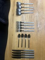 Besteck Set Edelstahl 16-teilig gebrauchter Zustand