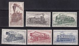 Tschechoslowakei Serie 988 - 993 Eisenbahn ** 9.11.1956