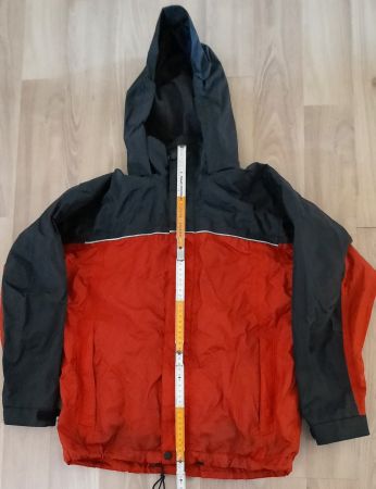 BIG BEAR Kinder Regen Jacke Rot/Schwarz Gr. 152