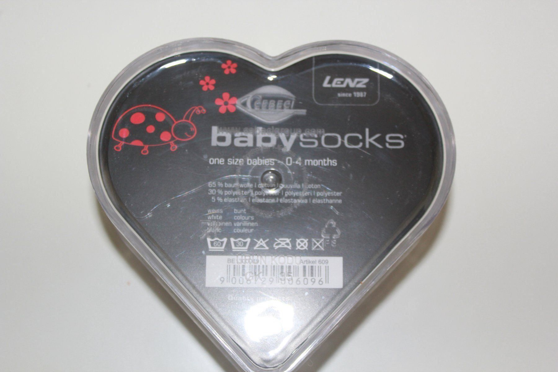 Altro per bambini: LENZ Babysocks Hellblau in Herzbox (Neu) – Nuovo e nell'imballaggio originale da Cham venduto da pat_5xld 1