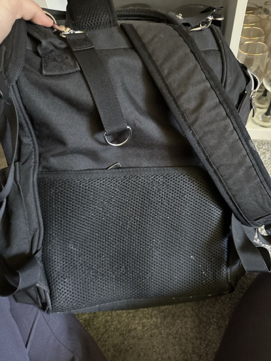 Fillikid Zaini: Fillikid Wickelrucksack / Windelrucksack, schwarz! – Usato da Vilters venduto da tha-tha 4