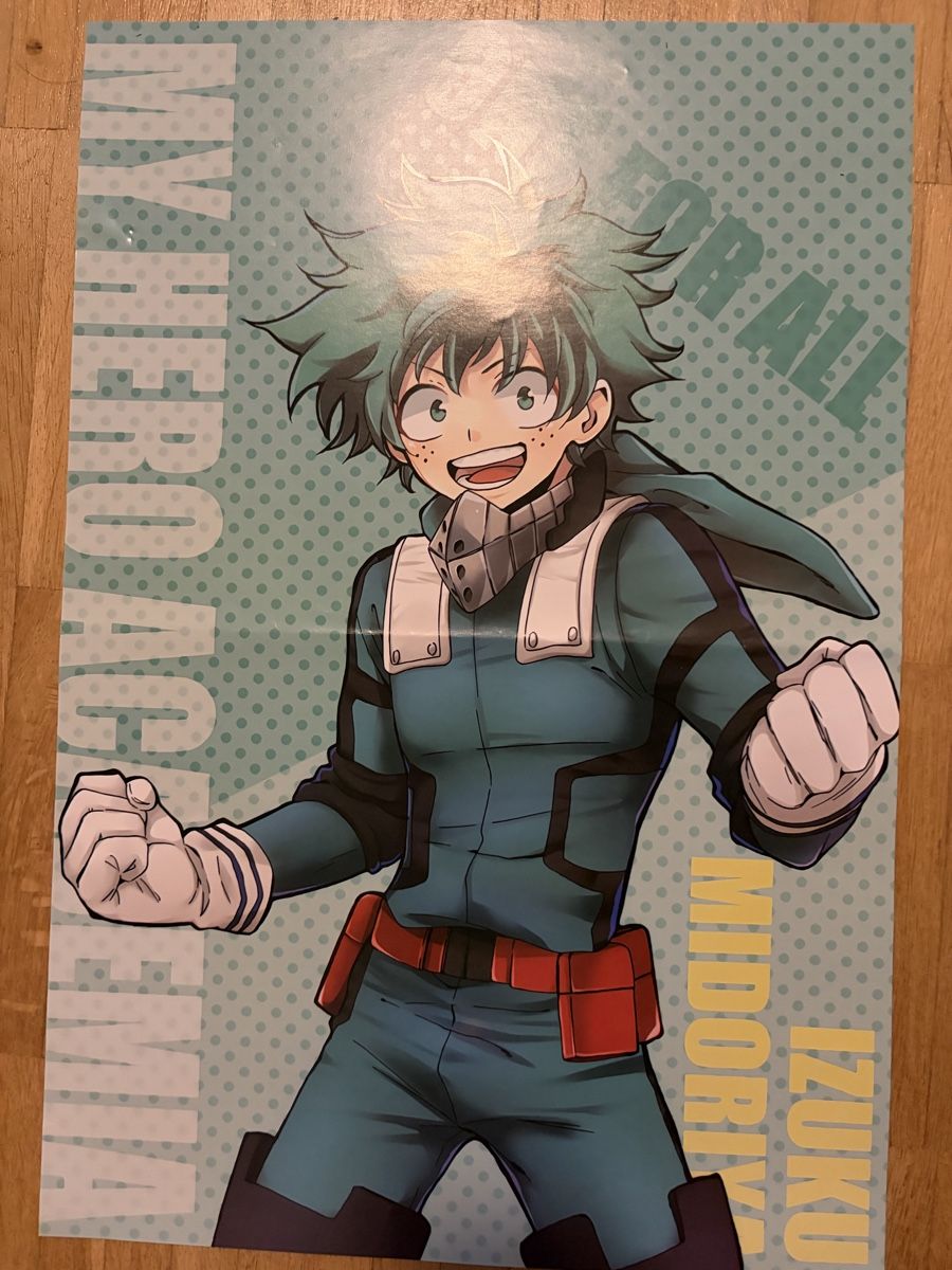 Poster & Bilder: My Hero Academia Deku Poster – Neu (gemäss Beschreibung) aus Zürich von Stingosaurus