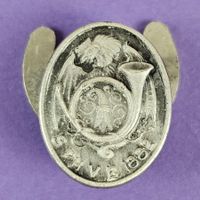 Reversnadel Vintage Silber 925 - Post Basel Vogel Gryff 1882