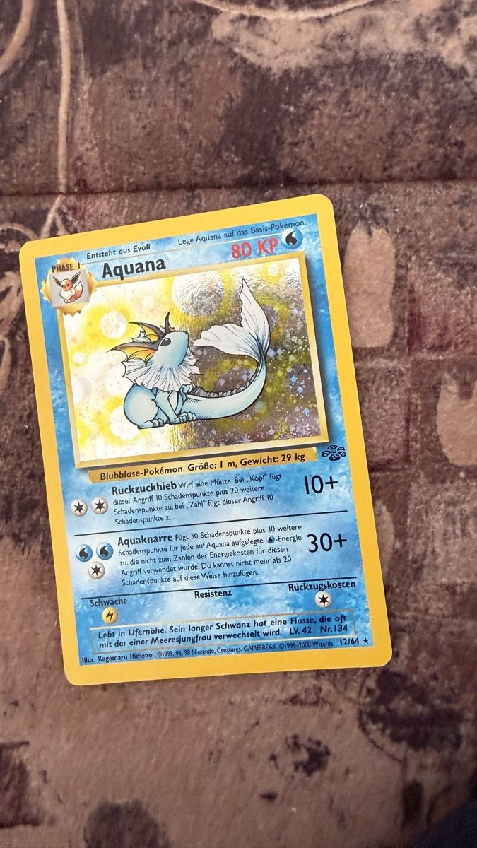 Karten: alte Pokemonkarten  – Neu (gemäss Beschreibung) aus Root von Jana_Ma 4