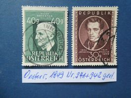 Österreich 1949 Nr. 941+942 gestempelt