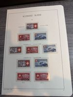 Schweizer Briefmarken Sammlung, Jahrgang 1939, Top Zustand!
