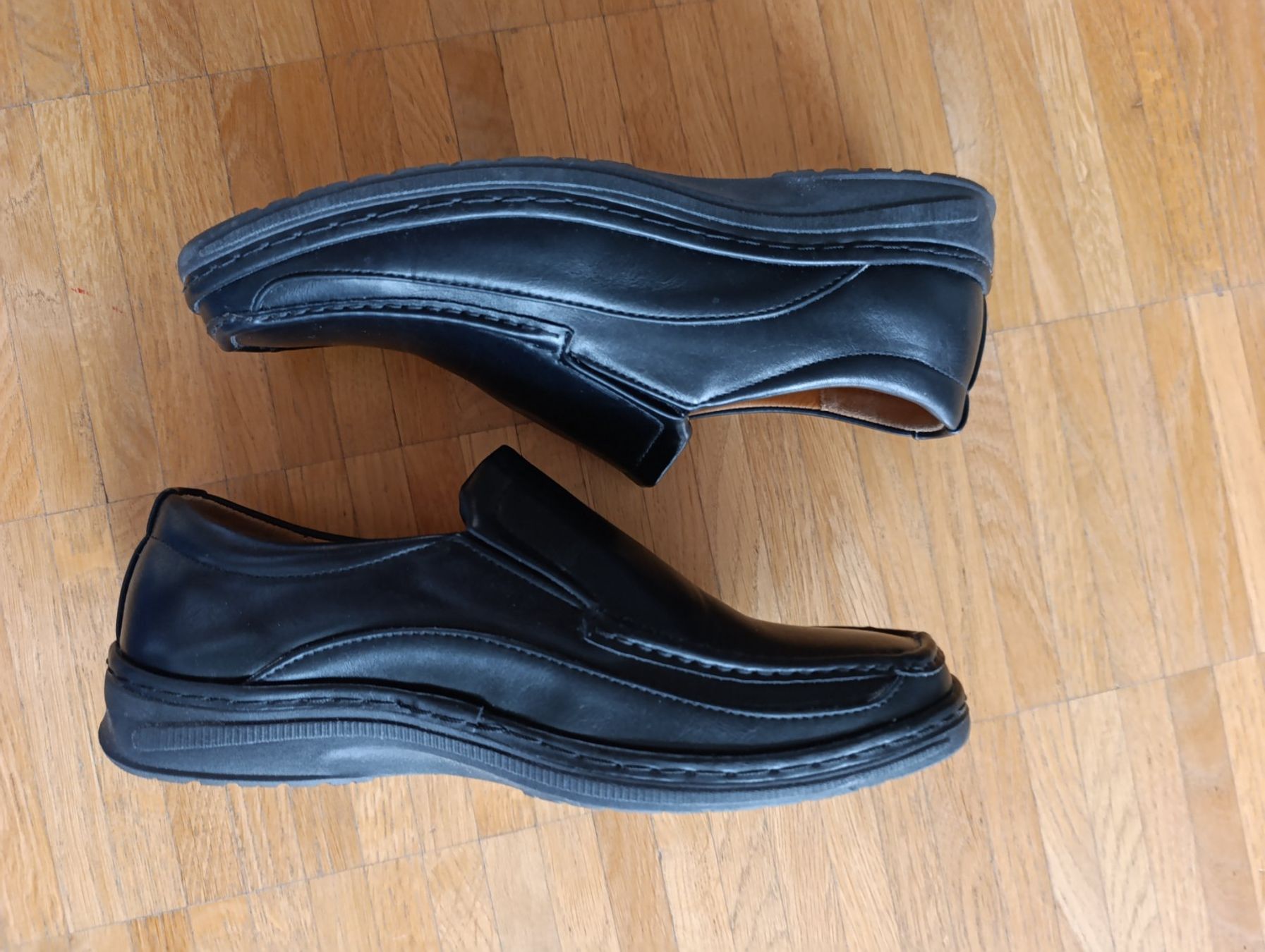 Chaussures hommes: Herren Kinder Kunstleder Loafer, Gr 41 – Neuf (Voir description) à Zürich par VorlonShadow 4