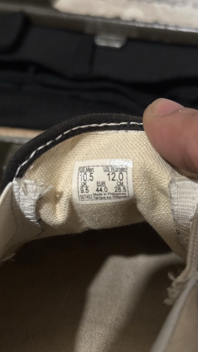 Vans Scarpe da uomo: Classic Vans Slip-Ons: Black & White Checkered, Size 42 – Nuovo (secondo la descrizione) da Genève venduto da ravehotline 3