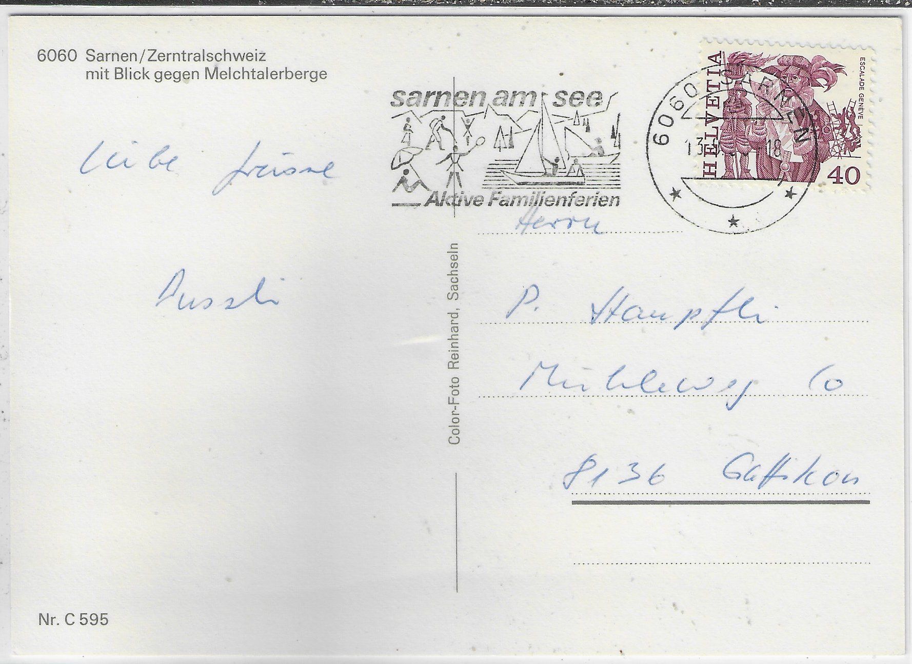 Cartes postales: Sarnen - Generalansicht – D'occasion à Ettingen par Kartenplanet 1