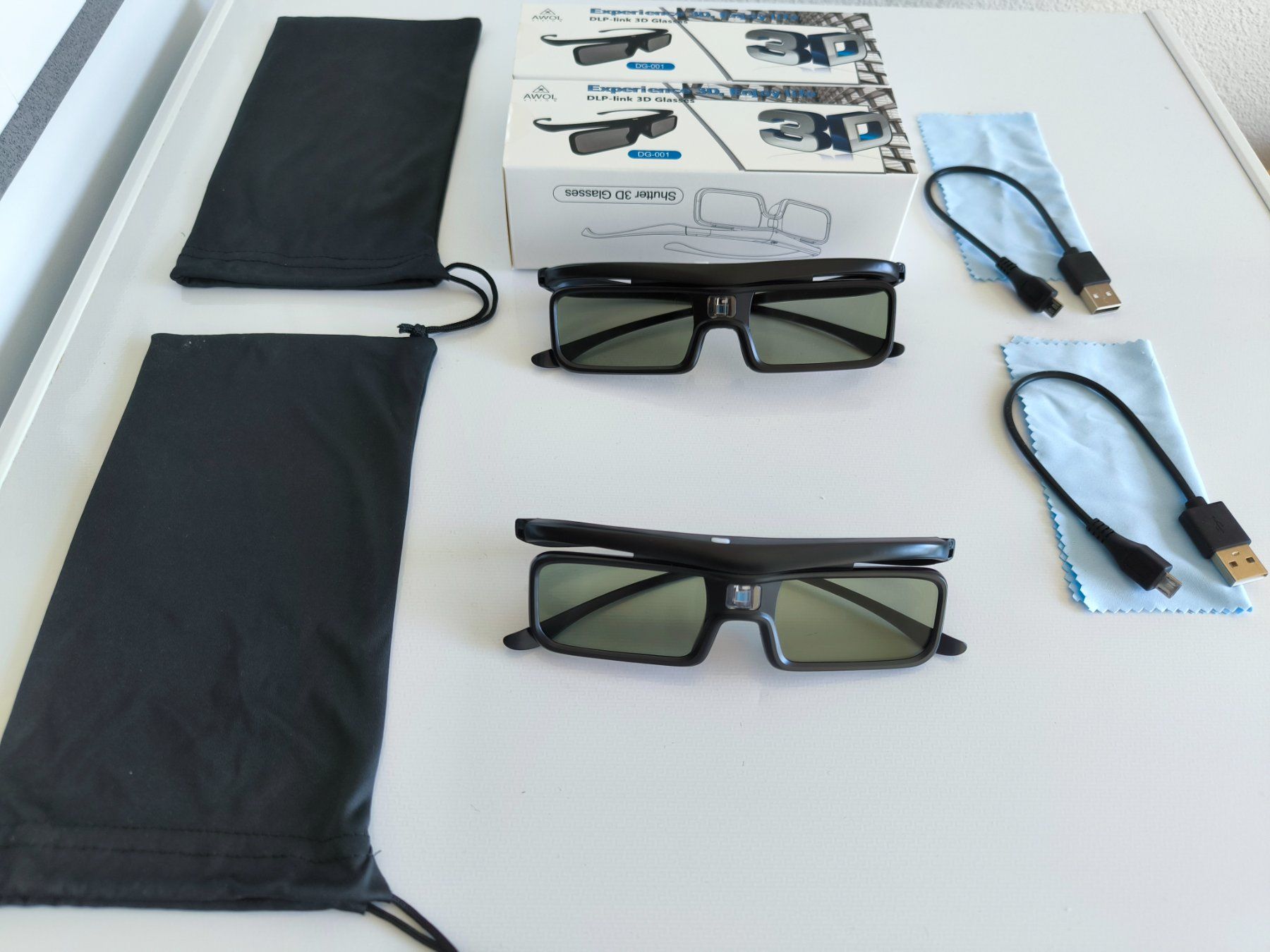 Occhiali & Lenti: AWOL Vision DLP Link 3D-Brillen (2er-Pack) – Nuovo (secondo la descrizione) da Wallisellen venduto da C_DM