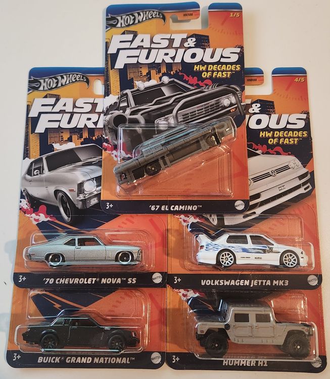 HOT WHEELS SERIES FAST&FURIOUS HW DECADES OF FAST 2024 | Comprare su ...