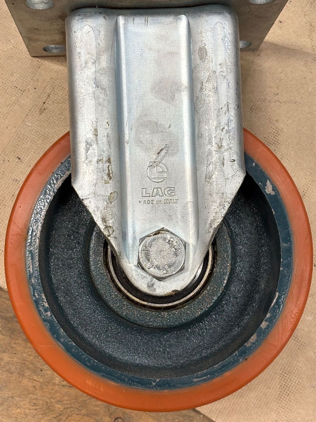 Altro per stoccaggio & trasporto: 4 Stück Schwerlastrollen Lenkrollen Bockrollen, Rollen – Usato da Winterthur venduto da ReUse_Baumarkt 6