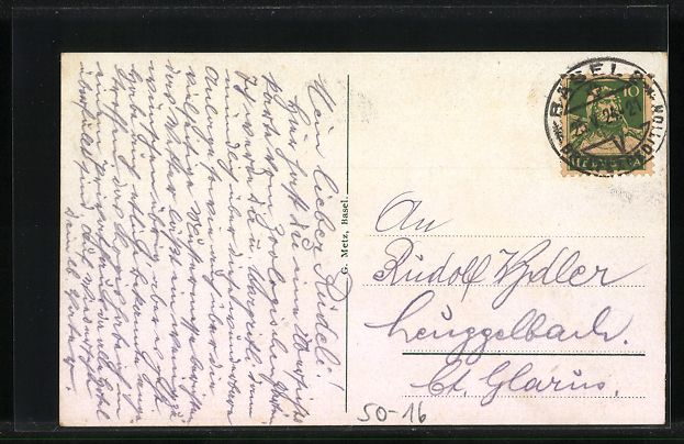 Cartoline postali: AK Basel, Zoologischer Garten, Puma – Usato da Berlin venduto da bartko-reher 1
