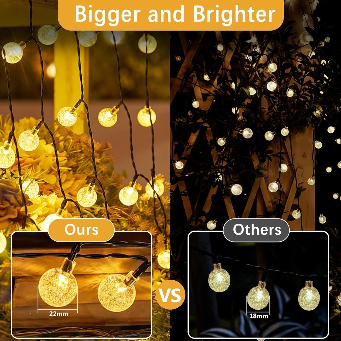 Ghirlande e barre luminose: Solar Lichterkette, 30 LED – Nuovo e nell'imballaggio originale da Nuglar venduto da SaleRitter 3