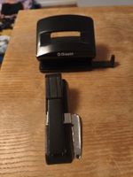 Büro-Set:2x Locher (Leitz 5008&Brause)+2x Bostitch Heftgerät