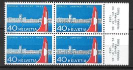 Viererblock 313 Flughafen Zürich ** 29.8.1953