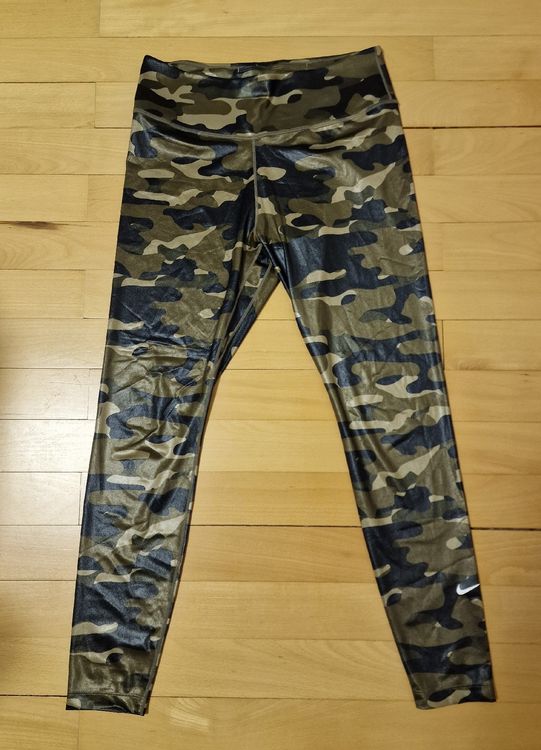 Nike Damen DriFit One Mid Rise Camouflage Leggings New, L Kaufen auf Ricardo