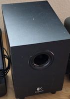 Logitech Subwoofer schwarz gebraucht akzeptabel