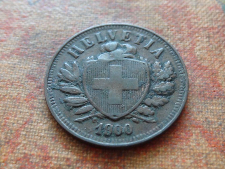 Tutti le monete: 2 Rp. 1900  (A) – Usato da Romanel-sur-Lausanne venduto da Swift13