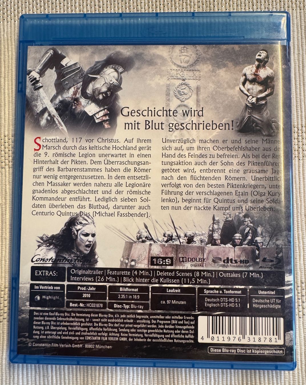 Alle DVDs: Centurion - Fight or die [Blu-ray] – Gebraucht aus Arbon von drs64 1