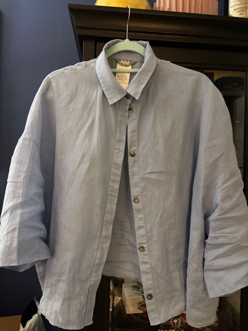 Max Mara Blusen: MM BY MAXMARA Leinenbluse – Gebraucht aus Zürich von STYLEHAUS