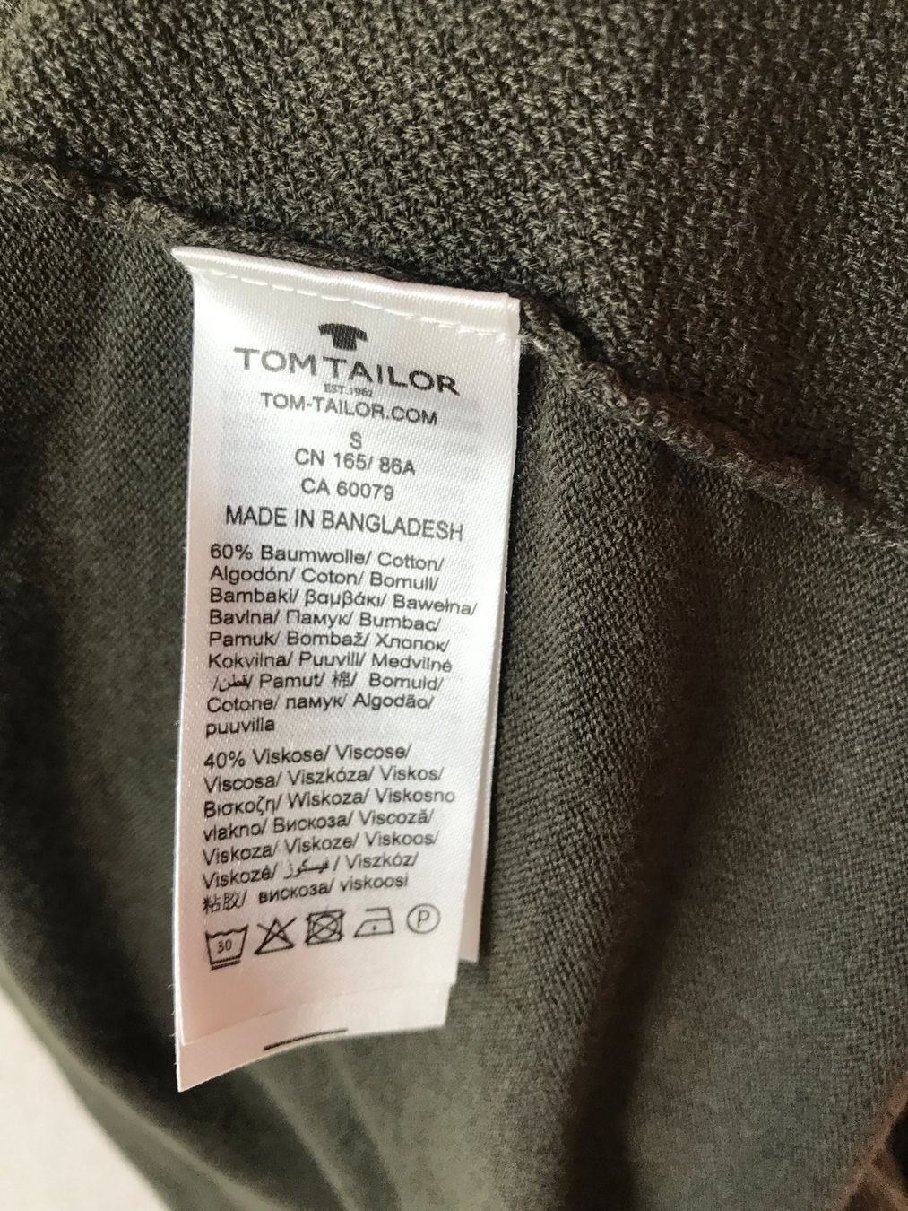 Tom Tailor Bolero: Jäckli Bolero Baumwolle / Viskose S – Usato da Gümmenen venduto da FelizitasHermann 5