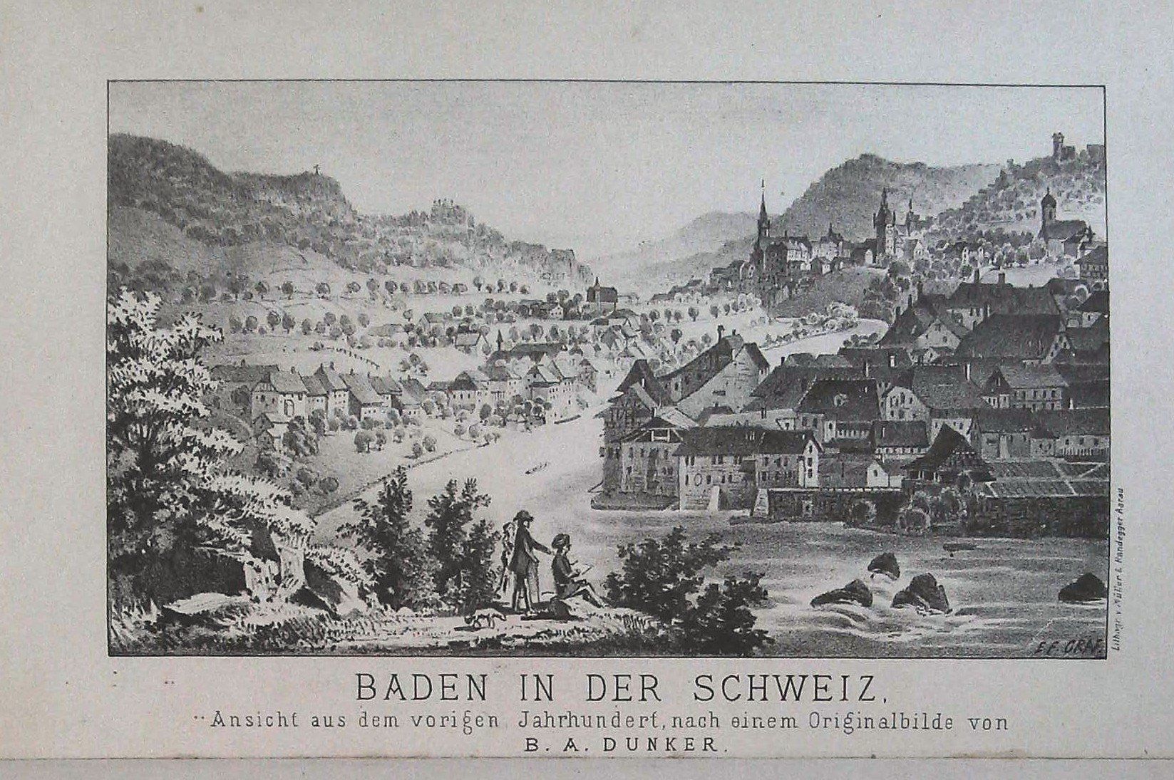 Bücher: Baden von Barth. Fricker 1880 – Gebraucht aus Rafz von booksell 2