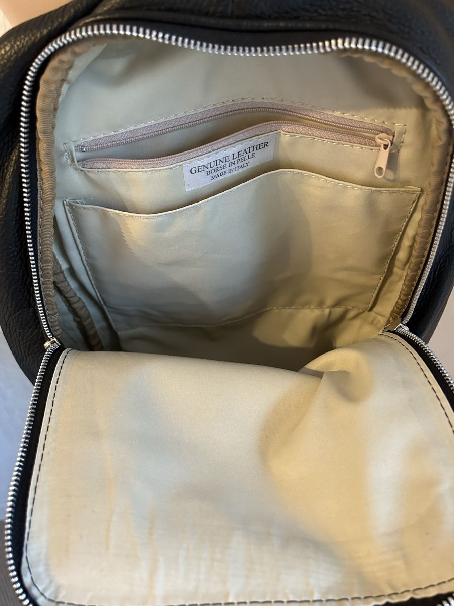 Zaini: Rucksack leder schwarz – Usato da Wohlen b. Bern venduto da Honeypie 1