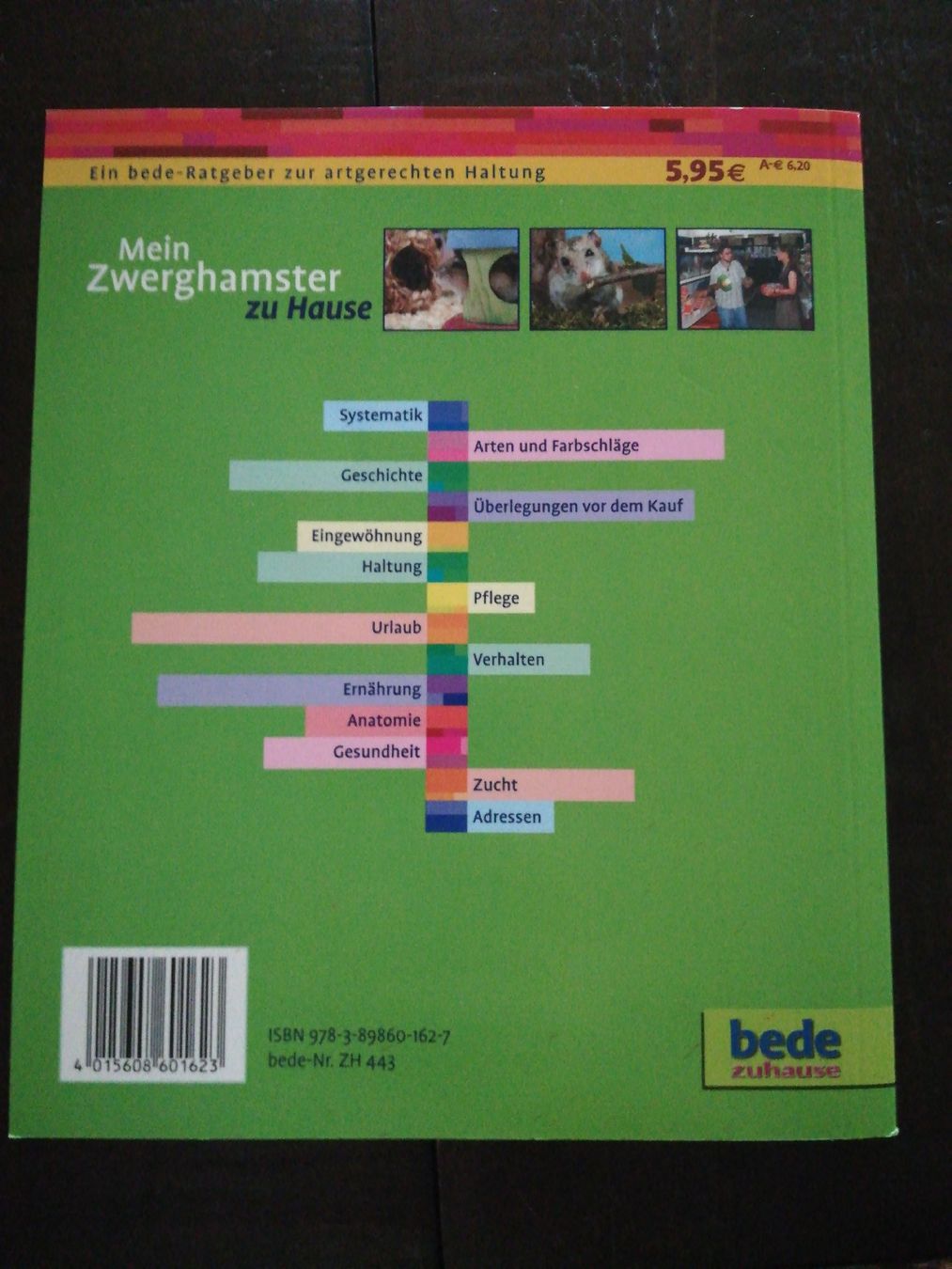 Libri: Mein Zwerghamster zu Hause – Usato da Rain venduto da -LUMA- 1