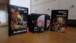 Die drei ??? Kids Tresor mit 2 Büchern und Türalarm